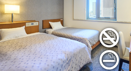 禁煙・喫煙ルーム